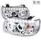Spec-D Tuning 05-07 Ford Escape Projector Headlight Chrome With Amber Reflector 2LHP-ECAP05-RS - alternate 1